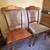 Heirloom quality dining table set with 8 chairs 5 thumbnail