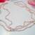Vintage Triple Strand Multi Color Pinks Pearl Necklace 18" Inch stampe 5 thumbnail
