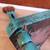 Modern Rustic Carved Wood Sunflower Clothespin Accent Stool/Stand 11 thumbnail