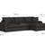 Room & Board 120" Metro Sofa with Right-Arm Chaise 7 thumbnail
