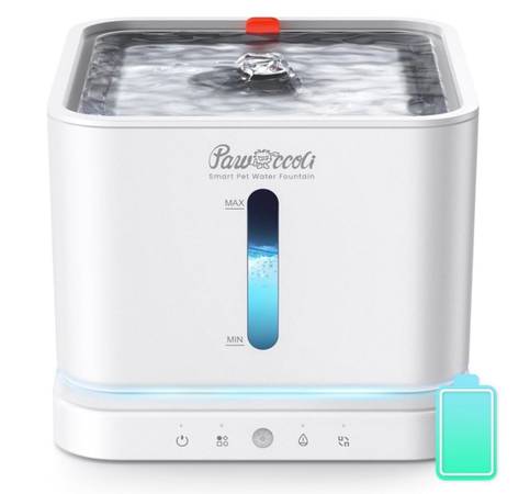 Cordless pawccoli pet fountain(NEW)retail: $44 1