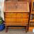 MAGNIFICENT ANTIQUE OAK DROP FRONT DESK AT CHARMAINES 1 thumbnail