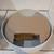 Crate & Barrel White Drum Linen Shade Flush Mount Light 18" 6 thumbnail