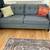 Grey gently used sleeper sofa 1 thumbnail