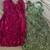 green & pink sequin dresses 2 thumbnail