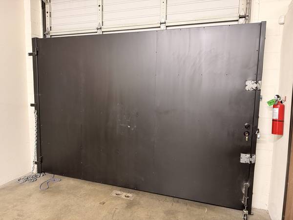 Iron gate, security needed for warehouse 1