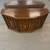Vintage walnut console buffet cabinet 3 thumbnail