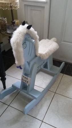 Wooden Rocking Horse 1