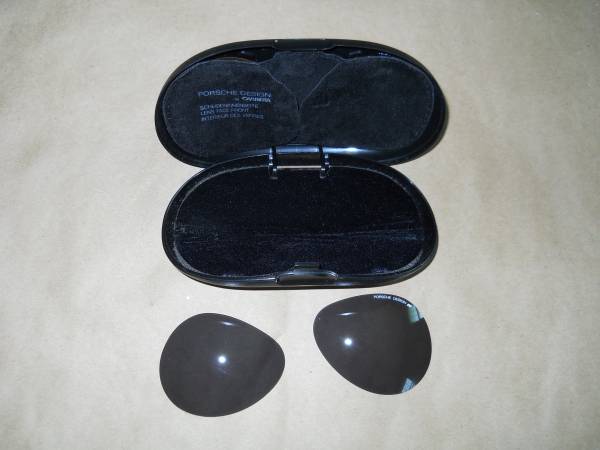 Porsche Design Sunglass Lenses w/ Porsche Case 1