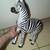 ZEBRA Decoration Black White Mantle Self Standing Vintage 2013 11 thumbnail