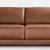 Crate and Barrel Leather Sofa 3 thumbnail