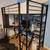 Twin Metal Heavy Duty Loft w/built in desk 1 thumbnail