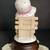 Vtg Price Products music box GIRL IN BONNET W/RABBIT CARROTS tall 8" 6 thumbnail