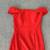 Like New Coral Forever 21 Off the Shoulder Dress Size Small 2 thumbnail