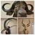 8 Vintage African Mounts from Private Collection 1 thumbnail