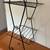Mid Century Shelf Plant Stand 2 Tier Metal Wire Gold Star Burst 10 thumbnail