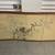 Vintage Japanese Art silk room divider wood 66x36 signed GEM 1 thumbnail