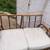 Vintage Mid century modern bentwood bamboo porch set 12 thumbnail