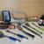 BBQ items: grill stone, EasyOff grill cleaner, tongs, skewer racks 1 thumbnail
