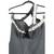 Sleeveless Knee-Length Evening Cocktail Black Formal Dress L 4 thumbnail