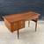 Mid-Century Modern Sculpted Walnut Desk by American of Martinsville, c 1 thumbnail