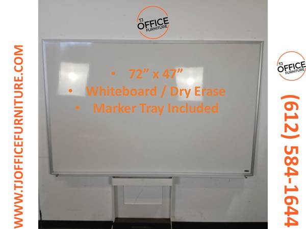 47" x 72" Whiteboard / Dry Erase (#6884) 1