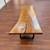 Handcrafted Reclaimed Sycamore Wood Live Edge Table 12 thumbnail