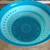 Squish® 4 qt. Collapsible Colander, teal 1 thumbnail