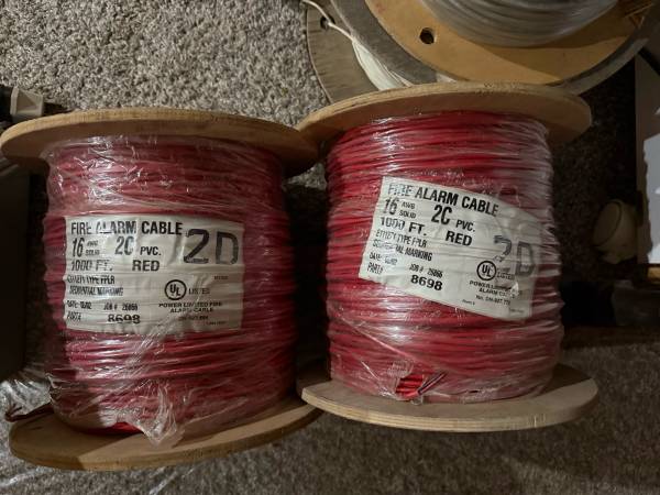 Fire Alarm Cable 16 awg, 1000’ 1
