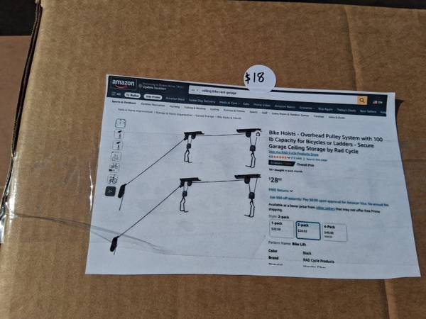 Ceiling Bike Racks 1