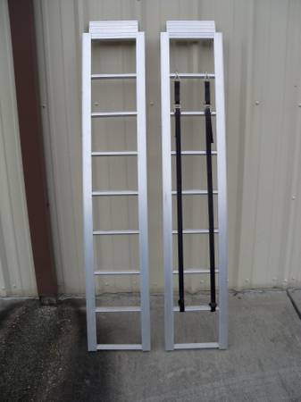 Aluminum ATV/Mower Ramps 1
