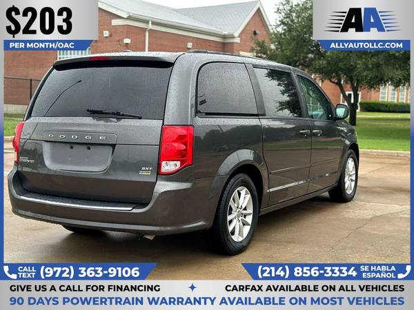 $203/mo - 2016 Dodge Grand Caravan Passenger SXT Minivan 4D 4 D 4-D - $6,499 (Ally Auto LLC)63483912072579124