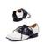 Ellie Saddle Shoes Women's 105-SD Oxford Black and White 2 thumbnail