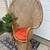 Stunning Vintage Peacock Chair with original cushion 2 thumbnail
