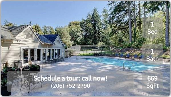 $1,760 / 1br - 669ft2 - Purrrrrrrfect! Cats and dogs welcome. Come check us out. (Shoreline)64031137134851121