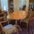 Beautiful Dining room table, 6 chairs, and matching cabinet 1 thumbnail