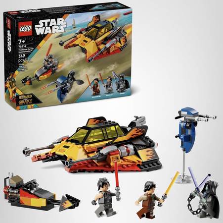 LEGO Star Wars Dark Falcon (75389) and The Force Burner