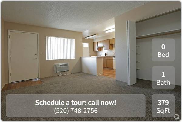 No car? No problem! Great community near transit lines! Studio bath 1