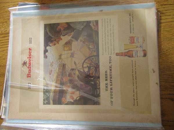 Budweiser Beer Collection Large Miscellaneous lot - general for