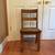 Vintage child sized solid wood chair 1 thumbnail