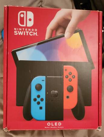Oled switch plus extras. - video gaming - by owner