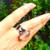 Natural Rose Quartz 20ct, Ruby, Medieval Ring, one of a kind, for love 4 thumbnail
