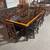 John Widdicomb Mahogany Banded with Inlay Dining Table with 8 Chairs 2 thumbnail