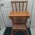 Antique Lehman Solid Maple High Chair 1 thumbnail