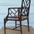 Classic Hollywood Regency Faux Bamboo Armchair 5 thumbnail