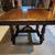 Antique Belgian hand carved dining room set 7 thumbnail