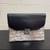 IVANKA TRUMP LEATHER CLUTCH PURSE - BLACK W/ BLACK & CREAM PRINT $30 1 thumbnail
