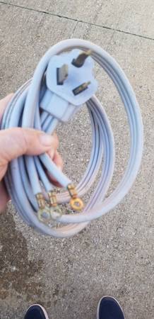 Three terminal "3 prong" dryer cord 1