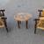 Padma's Plantation chair and table set BAMBOO LEATHER EXOTIC 2 thumbnail