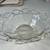 Vintage Clear Etched and Lace Trim Serving Bowl 8” 13 thumbnail